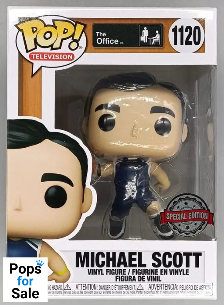 #1120 Michael Scott (Basketball) - The Office Funko POP - PopsforSale.co.uk