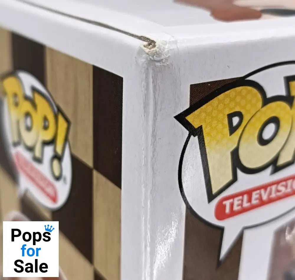 #1122 Beth Harmon (with Rook) - Queens Gambit - Box Damaged Funko POP