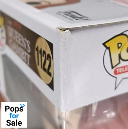 #1122 Beth Harmon (with Rook) - Queens Gambit - Box Damaged Funko POP