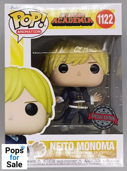 1122 Neito Monoma - My Hero Academia Funko POP - Brand New