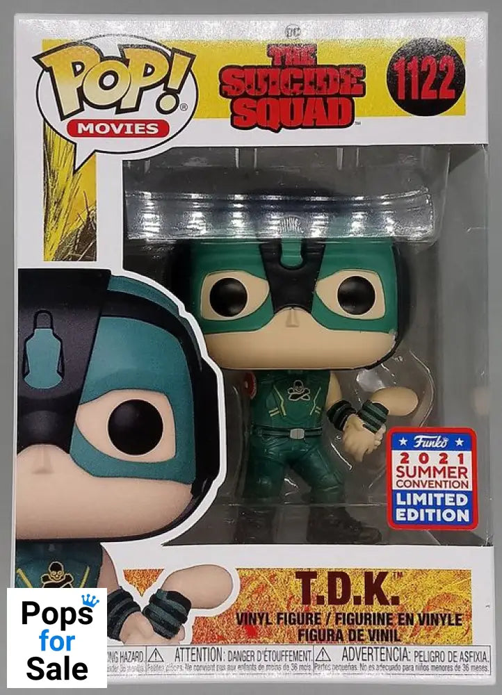 #1122 T.D.K. - The Suicide Squad - 2021 Con Funko POP - PopsforSale.co.uk