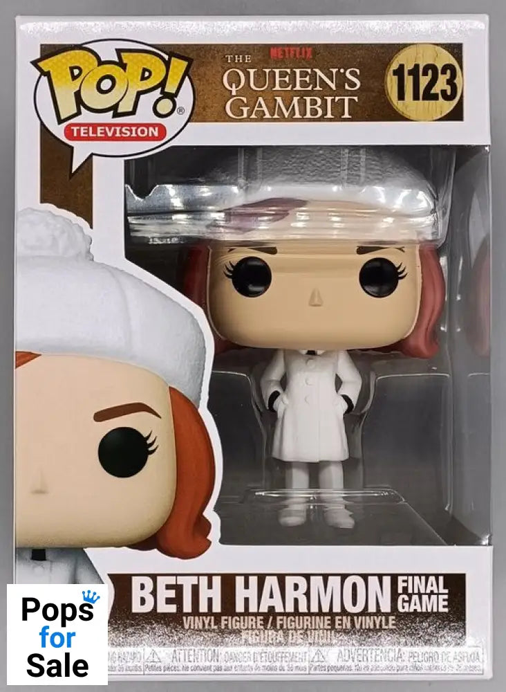 #1123 Beth Harmon (Final Game) - The Queens Gambit Funko POP