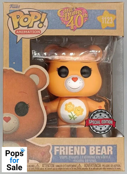 1123 Friend Bear - Care Bears - Box Damaged Funko POP