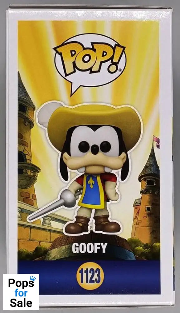 1123 Goofy - Disney The Three Musketeers - 2021 Con Funko POP
