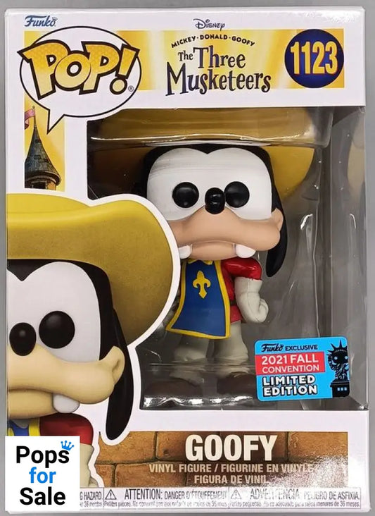 1123 Goofy - Disney The Three Musketeers - 2021 Con Funko POP