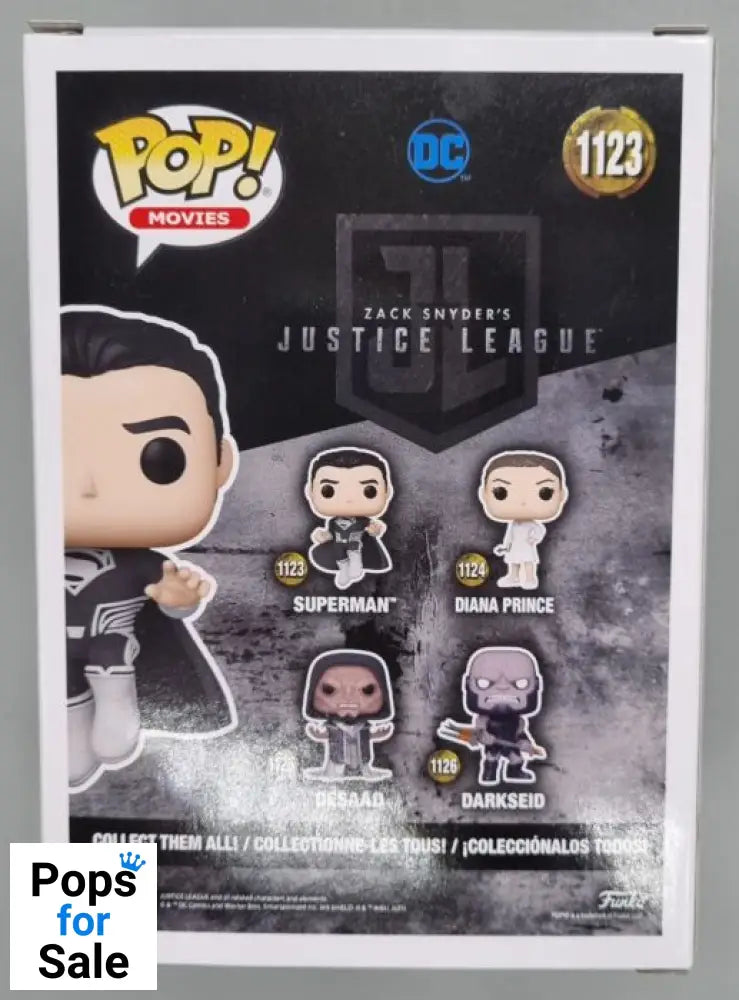 #1123 Superman - Zack Snyders Justice League Funko POP - PopsforSale.co.uk