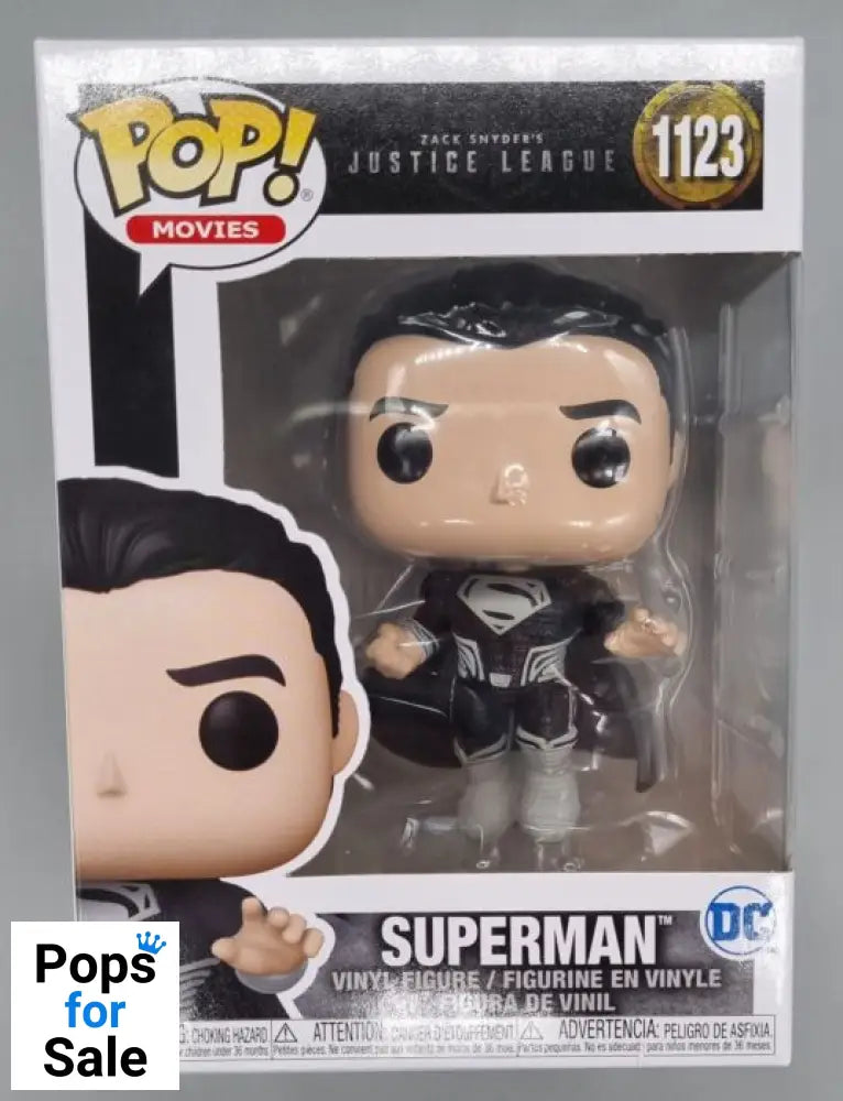 #1123 Superman - Zack Snyders Justice League Funko POP - PopsforSale.co.uk