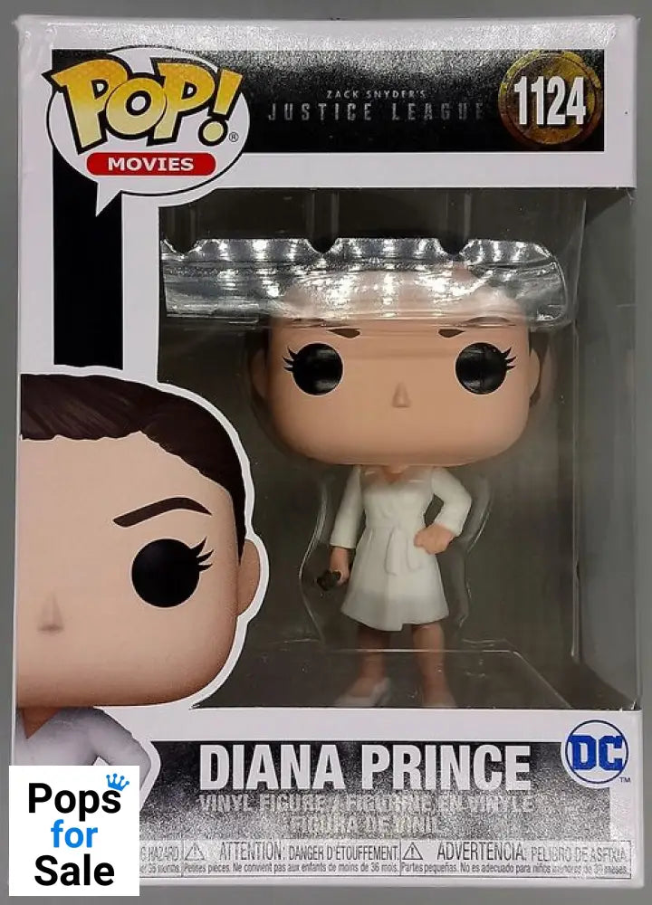 #1124 Diana Prince - Zack Snyder's Justice League Box Damaged Funko POP - PopsforSale.co.uk