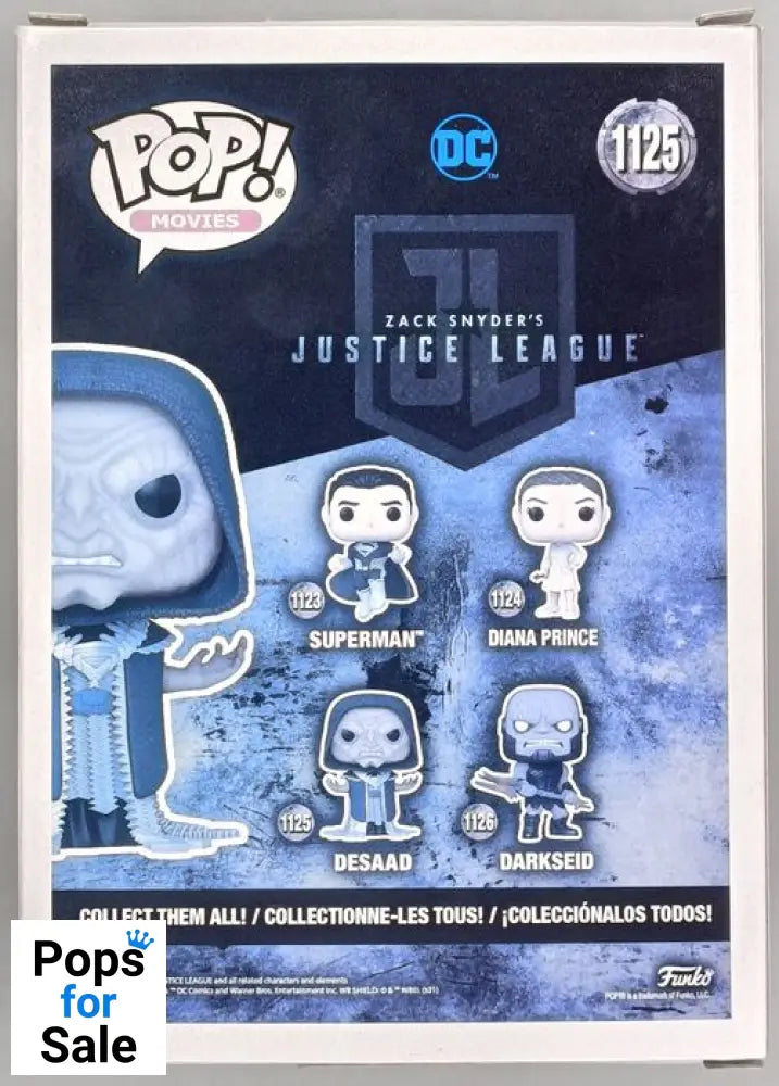 #1125 DeSaad - DC Zack Snyder's Justice League - Box Damaged Funko POP