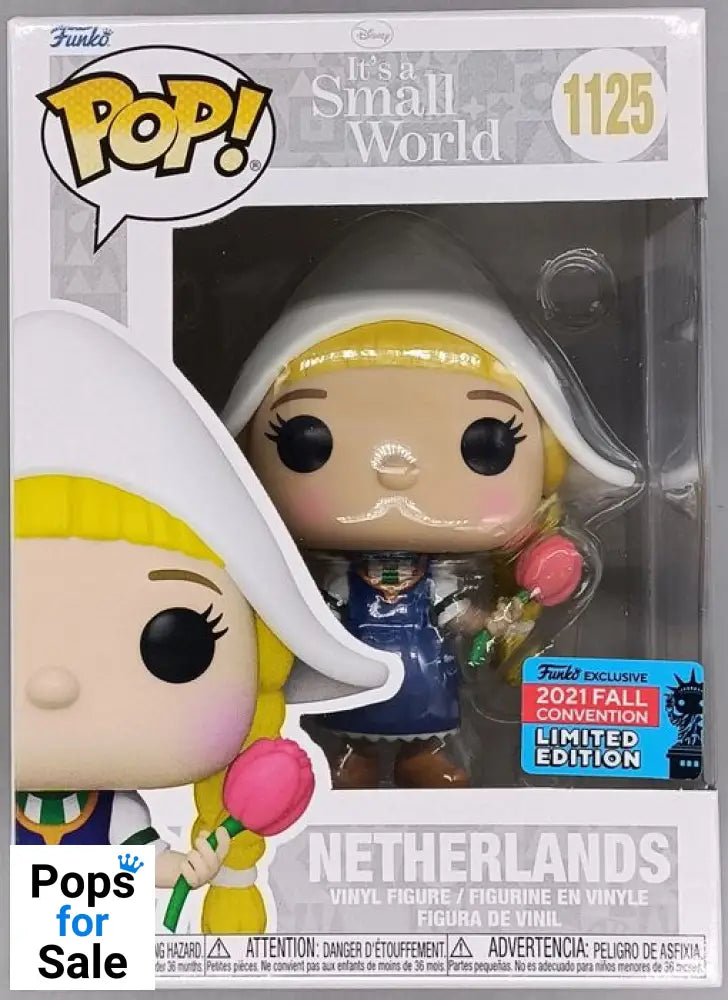 #1125 Netherlands - Disney World It's a Small World - 2021 C Funko POP