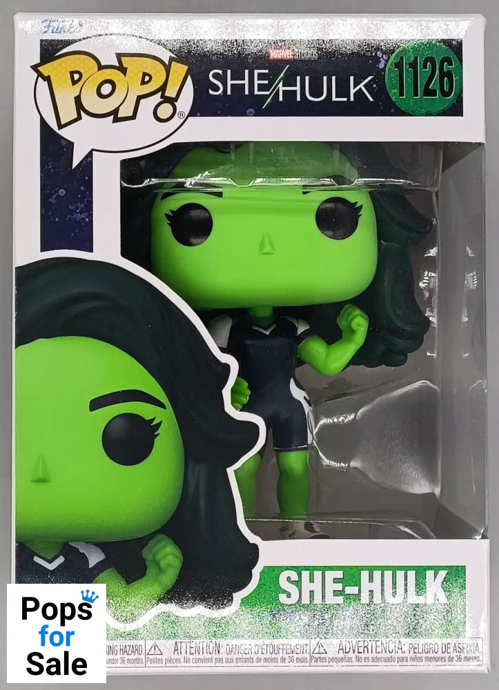 1126 She-Hulk - Marvel She-Hulk - Funko POP - Box Damaged