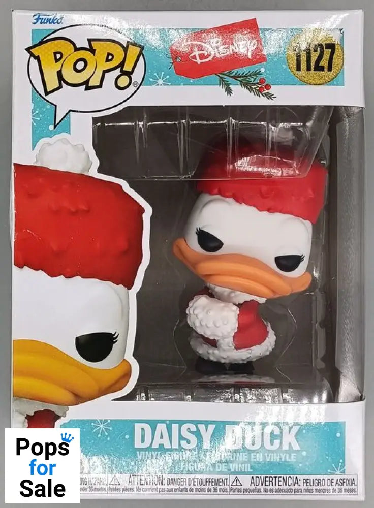 #1127 Daisy Duck (Holiday) - Disney - Box Damaged Funko POP
