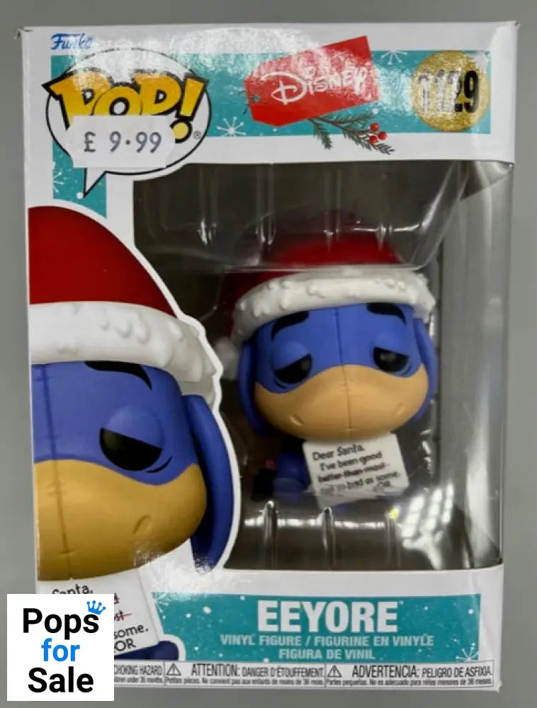 #1129 Eeyore (Holiday) - Disney Winnie the Pooh - Box Damaged Funko POP
