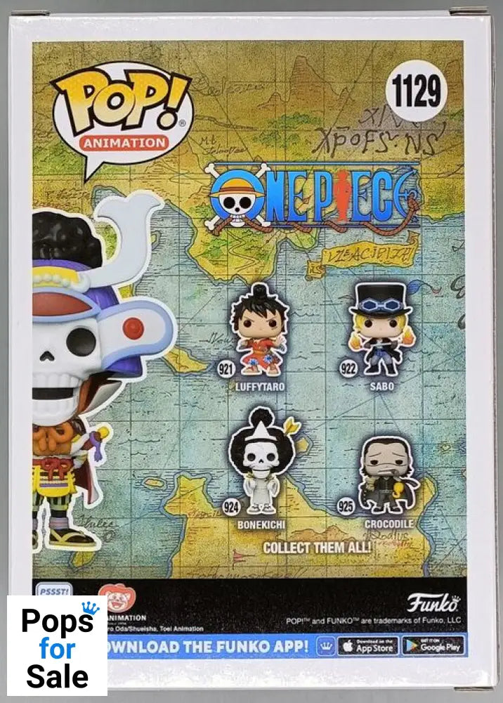 1129 Samurai Brook - Metallic Chase - One Piece Funko POP