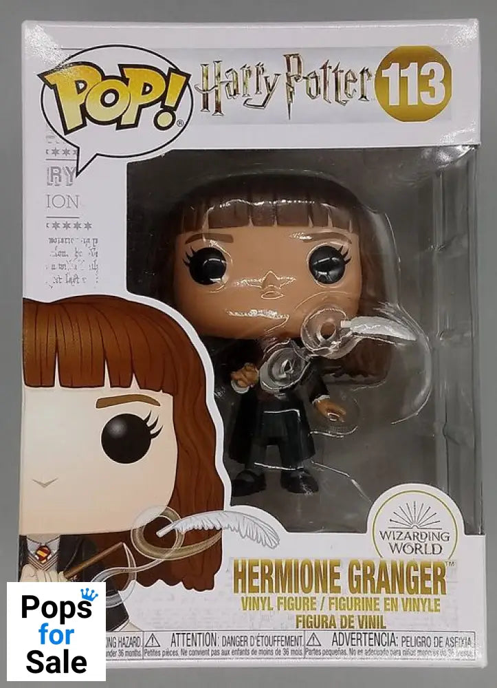 113 Hermione Granger (w/ Feather) - Harry Potter Funko POP - Box Damaged