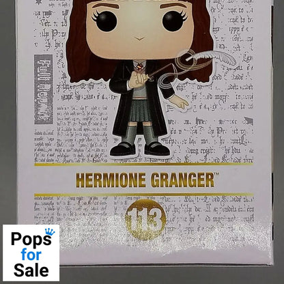 113 Hermione Granger (w/ Feather) - Harry Potter Funko POP - Box Damaged