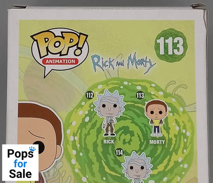 113 Morty - Rick and Morty - Box Damaged Funko POP