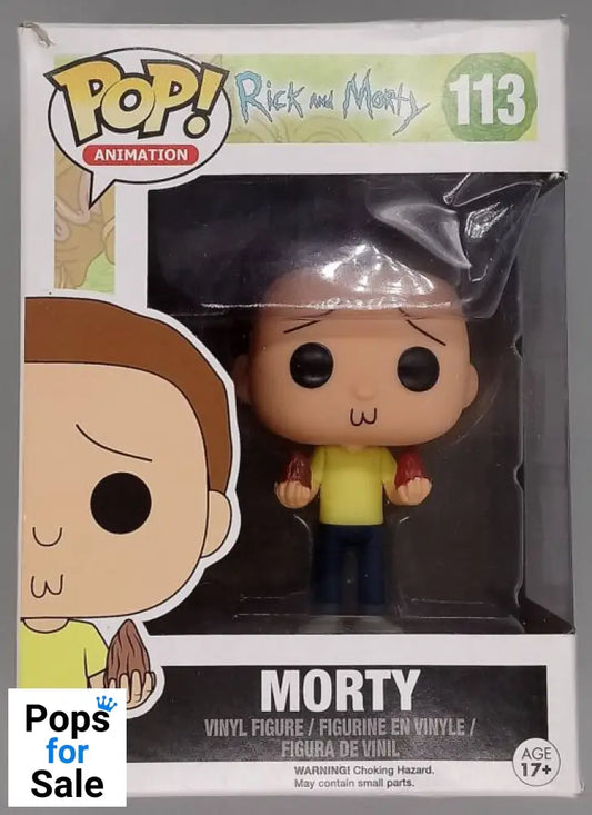 113 Morty - Rick and Morty - Box Damaged Funko POP