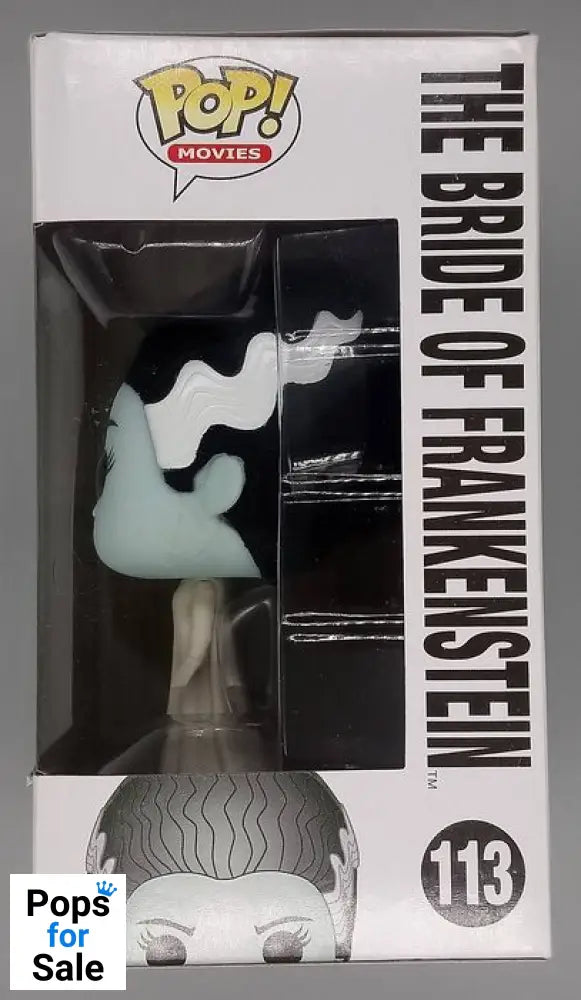 #113 The Bride of Frankenstein - Universal Mons - Box Damaged Funko POP - PopsforSale.co.uk