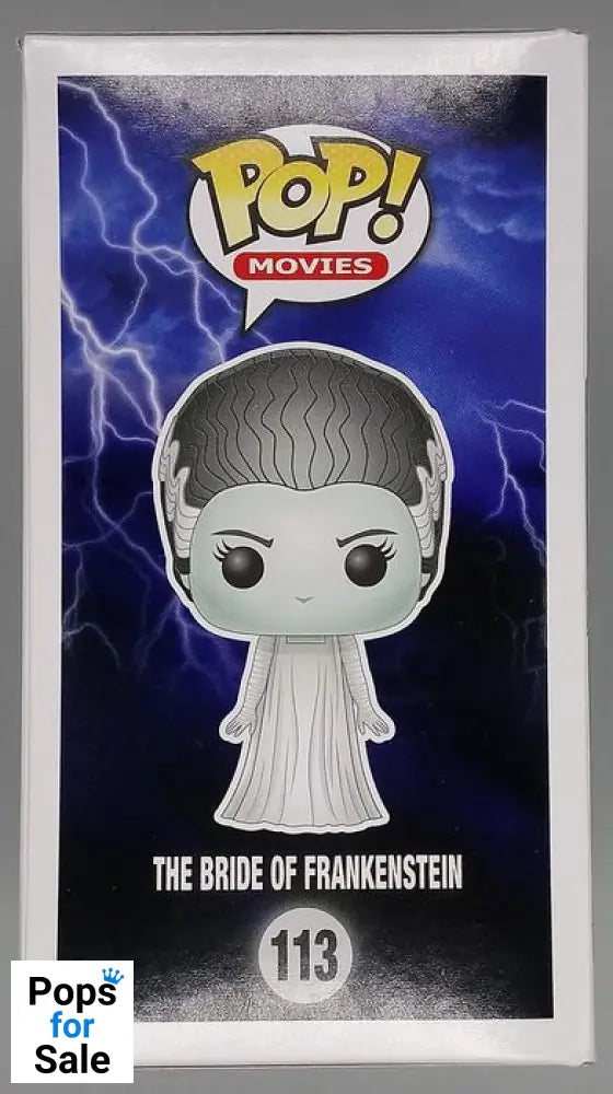 #113 The Bride of Frankenstein - Universal Mons - Box Damaged Funko POP - PopsforSale.co.uk