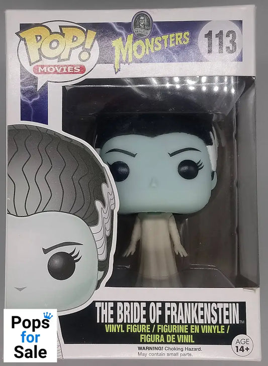 113 The Bride of Frankenstein - Universal Monsters - Horror - Box Damaged Funko POP