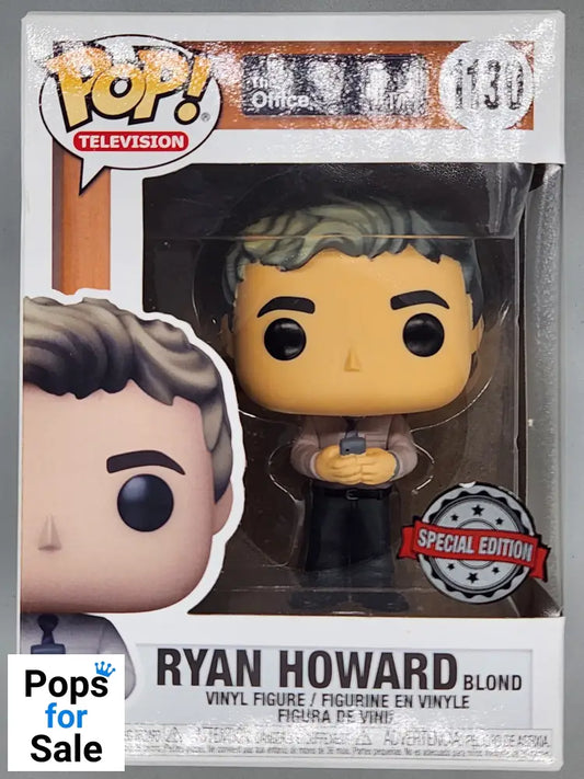 #1130 Ryan Howard (Blonde) - The Office Funko POP