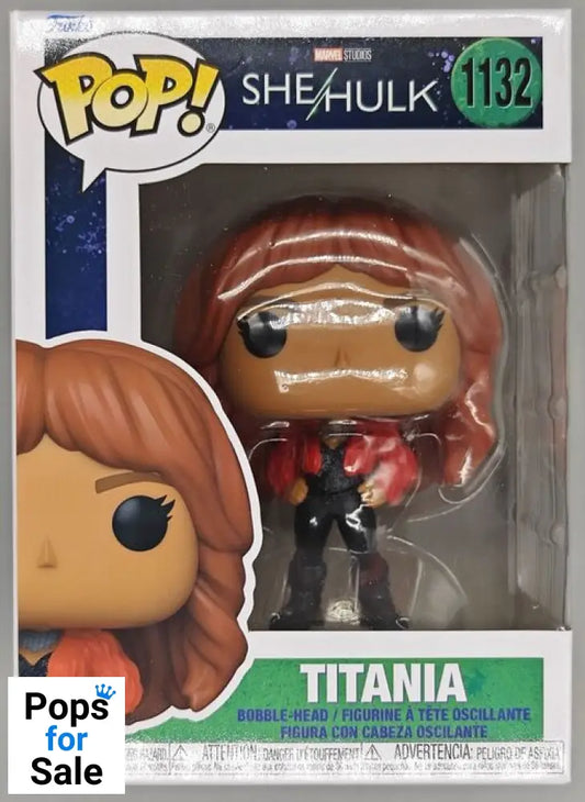 #1132 Titania - Marvel She-Hulk - Brand New Funko POP in Protector - PopsforSale.co.uk