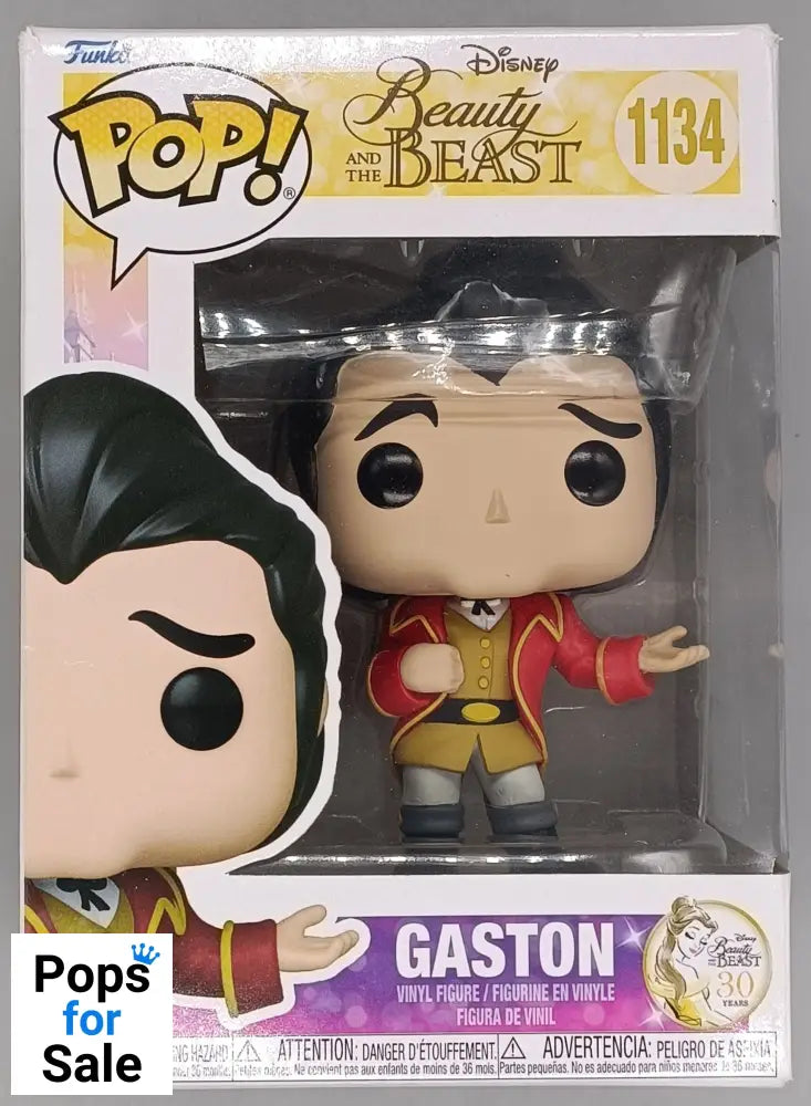 1134 Gaston (Formal) - Disney Beauty & Beast - Funko POP - Box Damaged