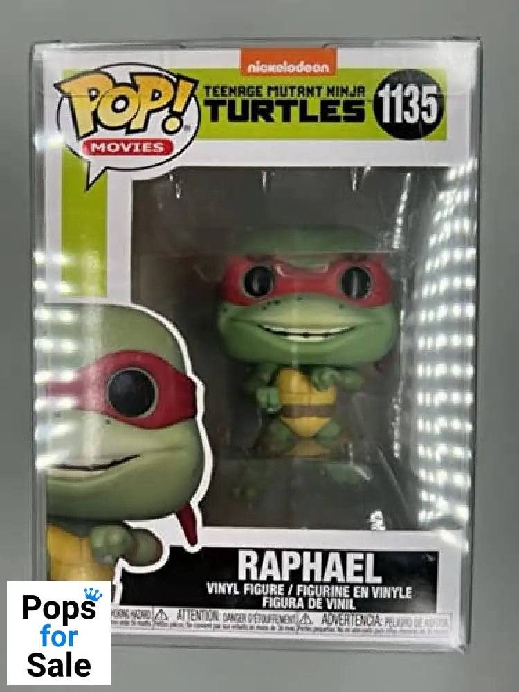 1135 Raphael - TMNT 2 - Funko POP - Box Damaged