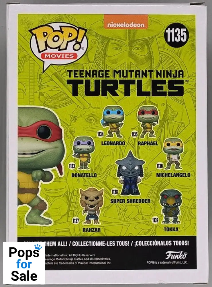 1135 Raphael - TMNT 2 Funko POP