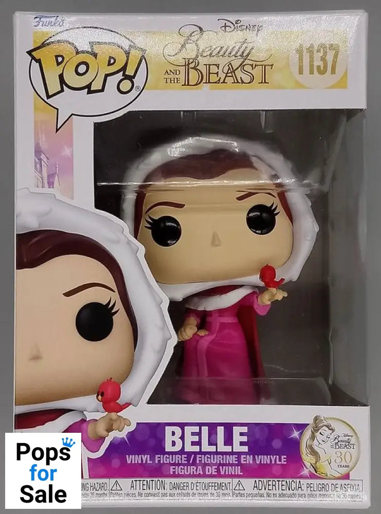 #1137 Belle (Winter) Disney Beauty & the Beast Funko POP - PopsforSale.co.uk