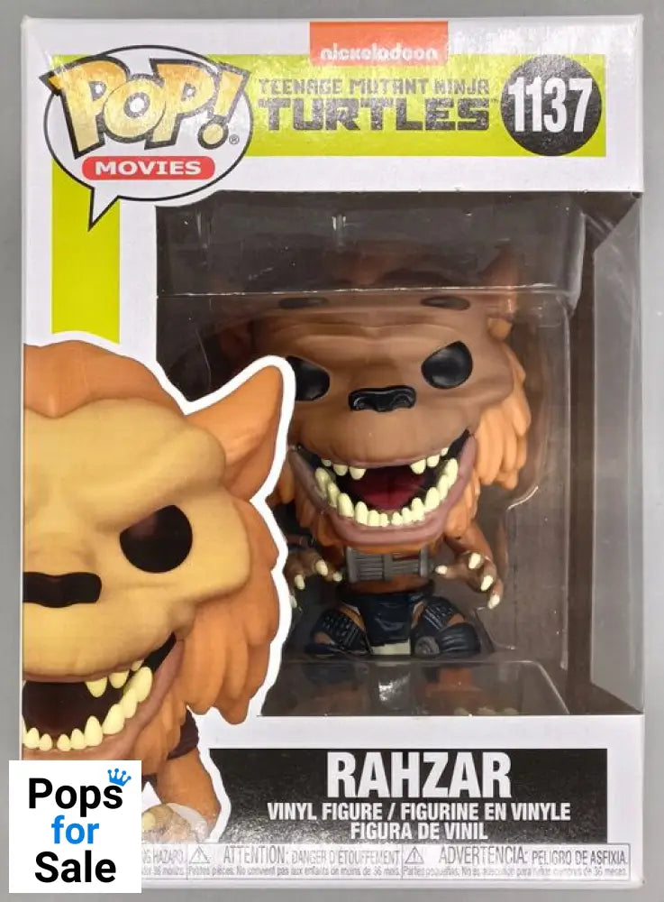 #1137 Rahzar - Teenage Mutant Ninja Turtles TMNT Box Damaged Funko POP - PopsforSale.co.uk