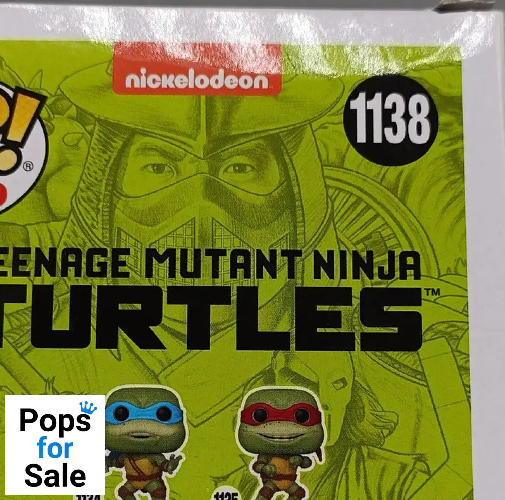 1138 Super Shredder - Metallic Teenage Mutant Ninja Turtles Funko POP - Box Damaged