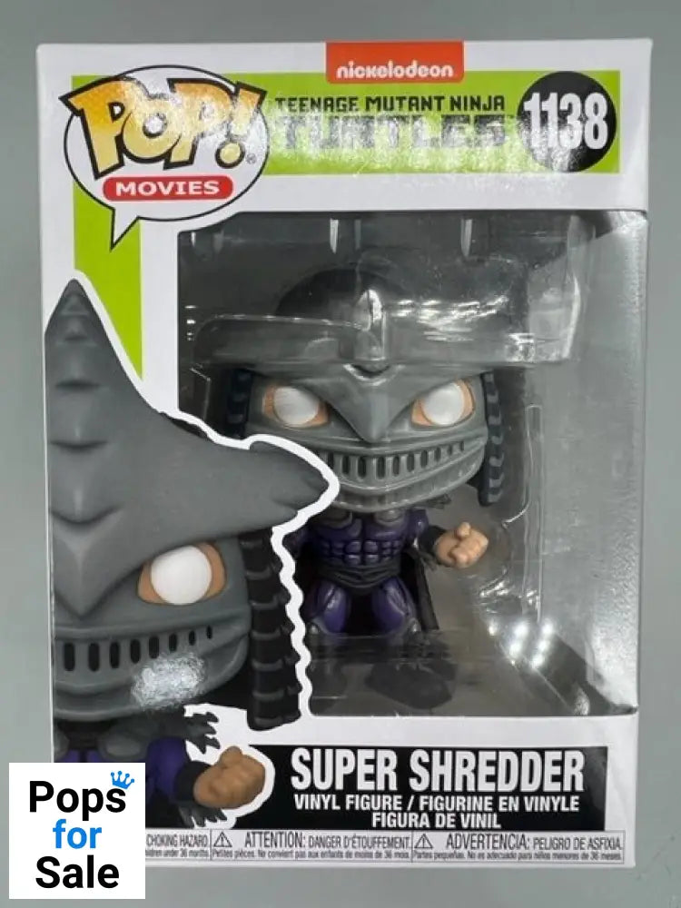 #1138 Super Shredder - Teenage Mutant Ninja Turtles TMNT 2 Funko POP - PopsforSale.co.uk