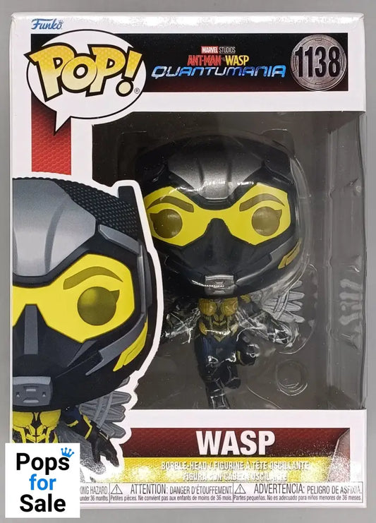 1138 The Wasp - Marvel Ant-Man Quantumania Funko POP - Box Damaged