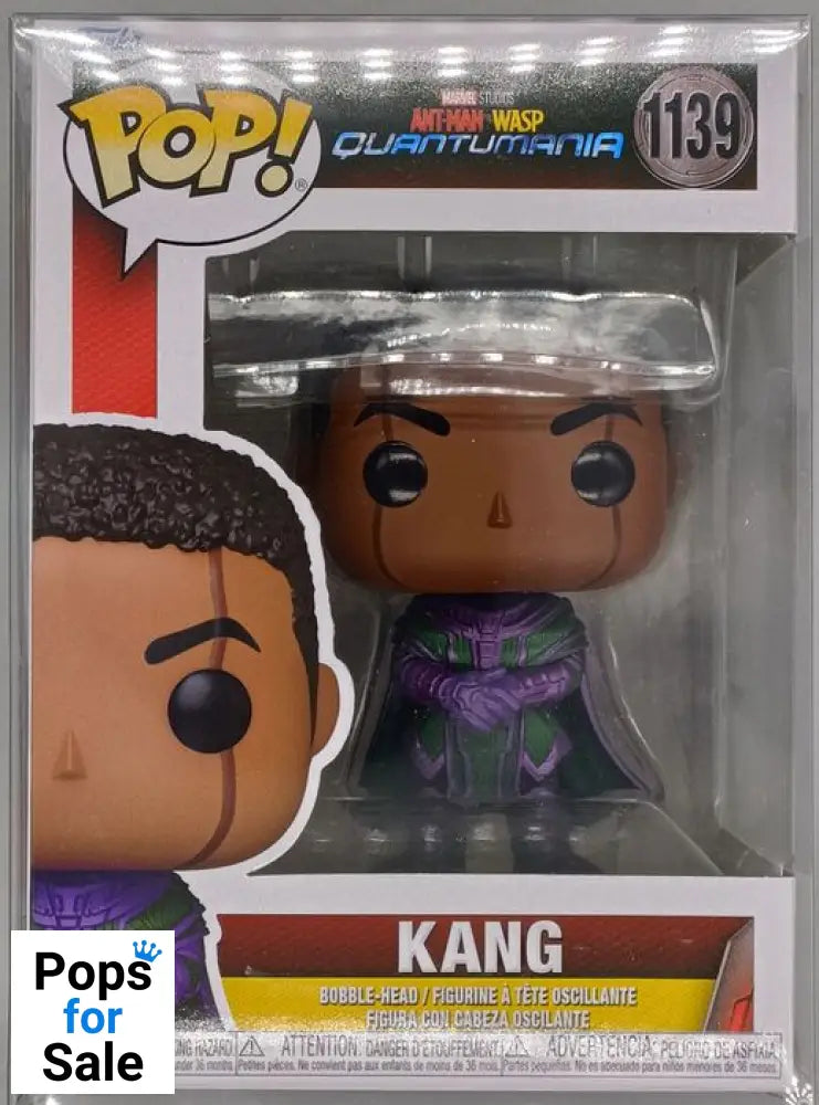 1139 Kang - Marvel Ant-Man Quantumania - New Funko POP in Protector