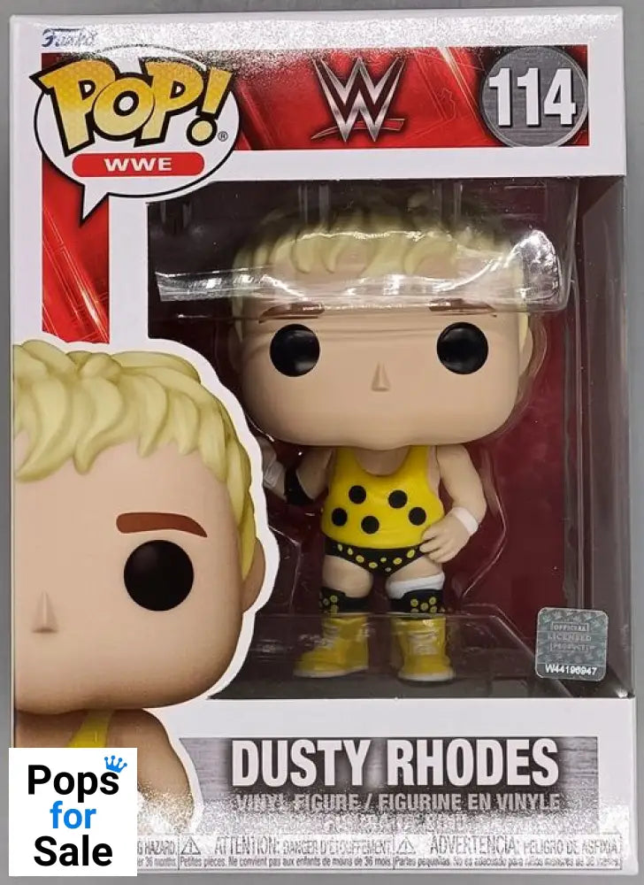 #114 Dusty Rhodes - WWE Funko POP