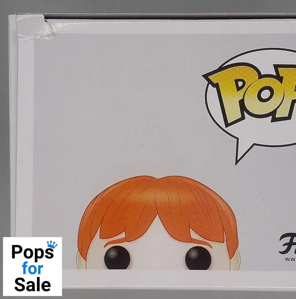 114 Ron Weasley (w/ Slugs) - Harry Potter Funko POP - Box Damaged