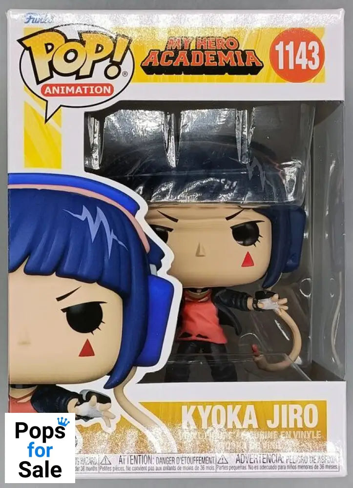 #1143 Kyoka Jiro - My Hero Academia - Brand New Funko POP in Protector