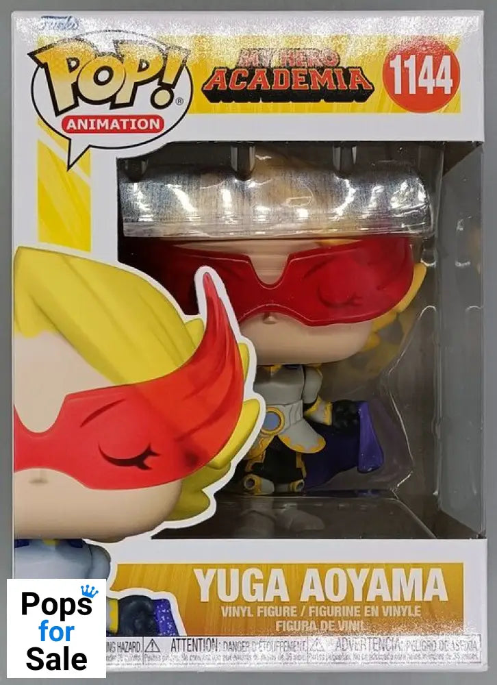 #1144 Yuga Aoyama - My Hero Academia - Brand New Funko POP in Protector - PopsforSale.co.uk