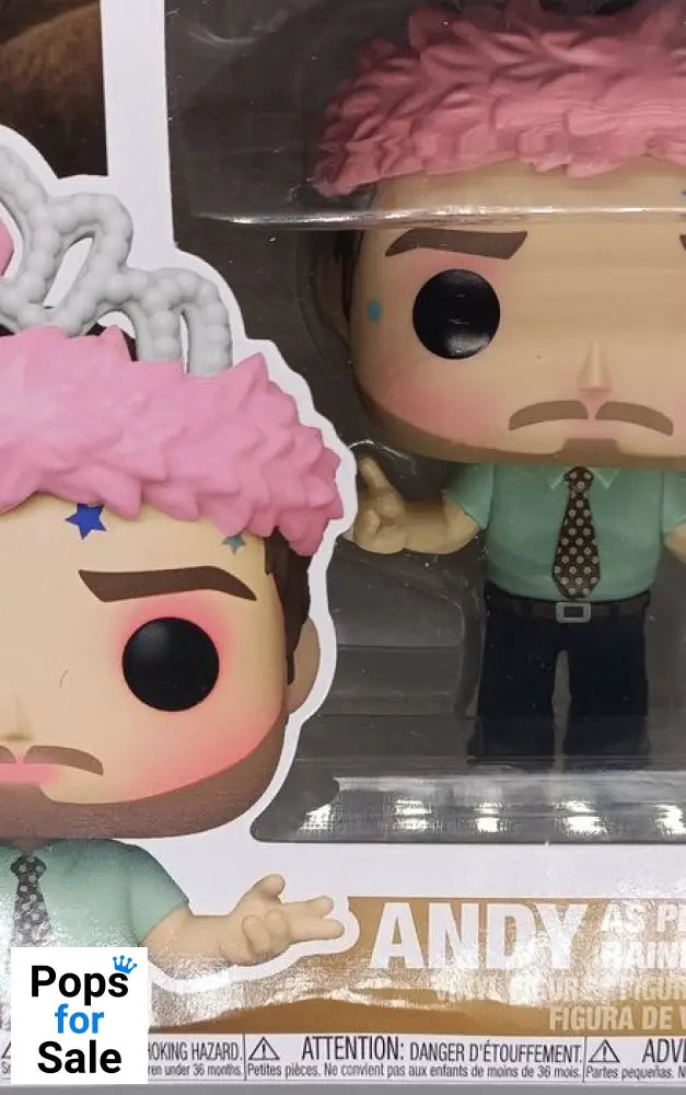 1147 Andy (as Princess Rainbow Sparkle) Parks and Rec - Box Damaged Funko POP