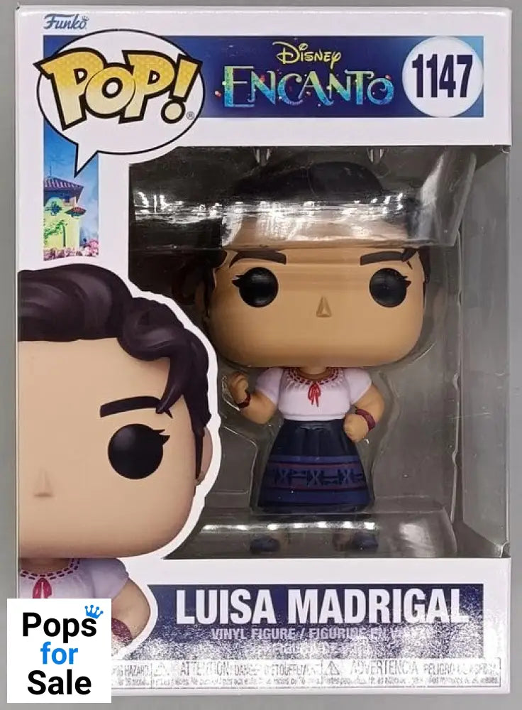 1147 Luisa Madrigal - Disney Encanto - Funko POP - Box Damaged