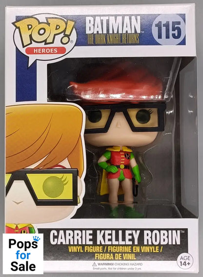 115 Carrie Kelley Robin - DC Batman Dark Knight Returns Funko POP - Brand New