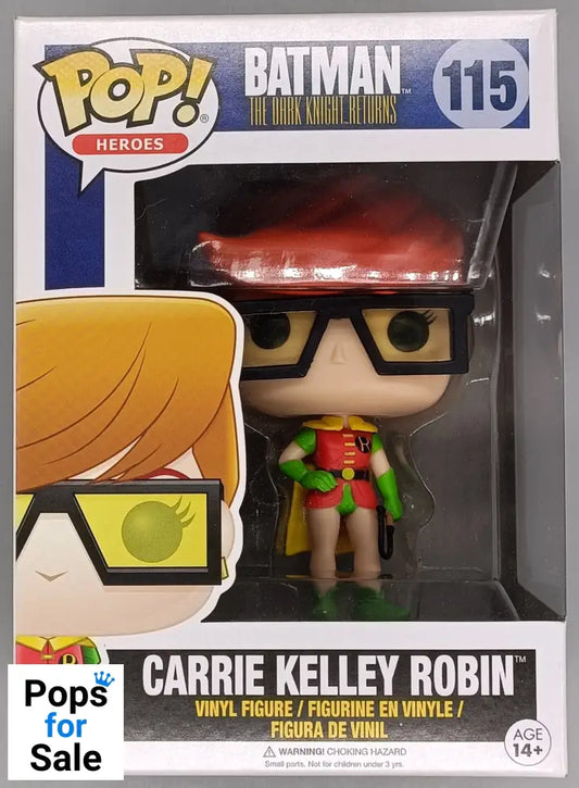 115 Carrie Kelley Robin - DC Batman Dark Knight Returns Funko POP - Brand New