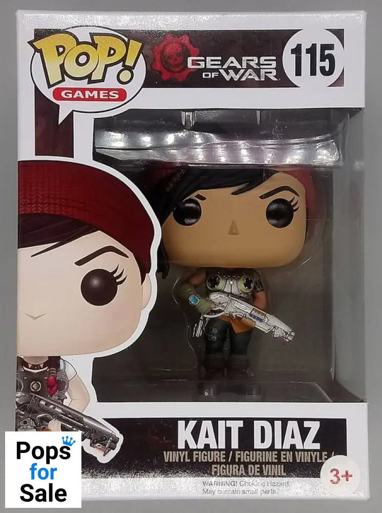 #115 Kait Diaz - Gears of War Funko POP - PopsforSale.co.uk