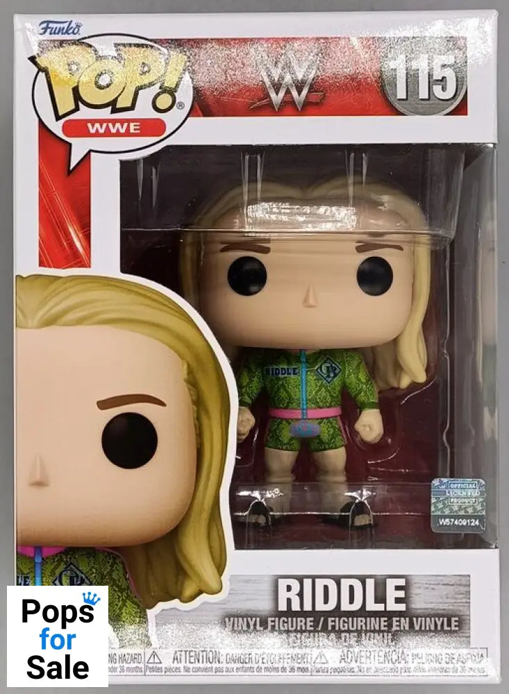 115 Riddle - WWE - New Funko POP