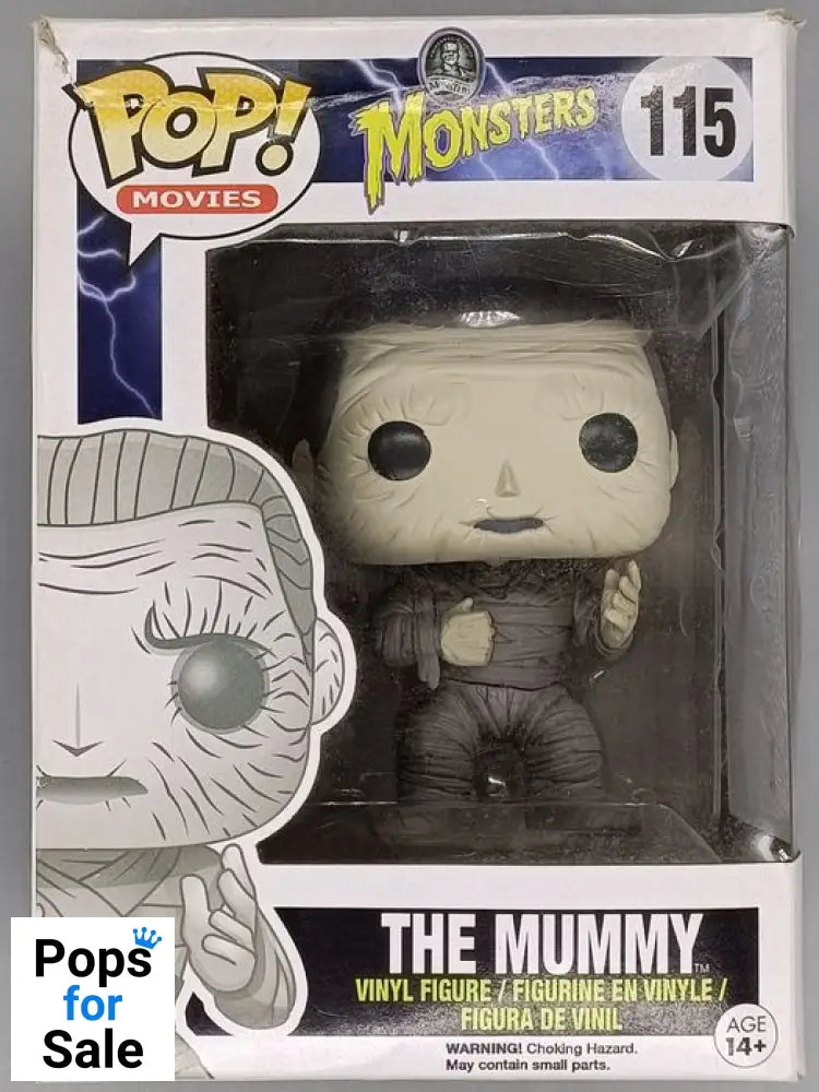 #115 The Mummy - Universal Monsters - Box Damaged Funko POP
