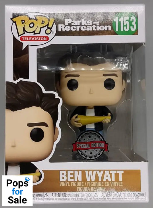 #1153 Ben Wyatt - Parks and Recreation Funko POP - PopsforSale.co.uk