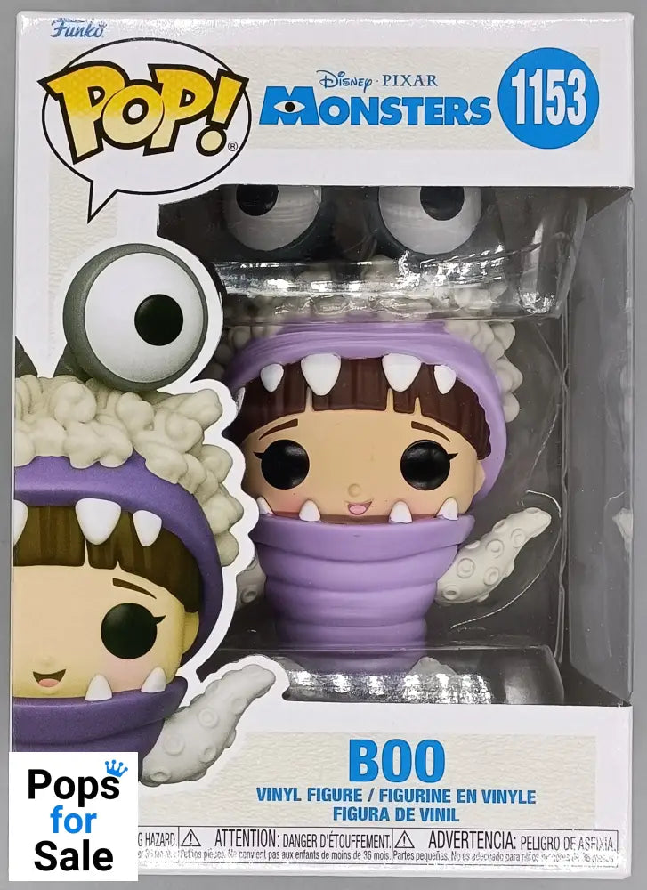 1153 Boo (Hooded) - Disney Monsters Inc Funko POP