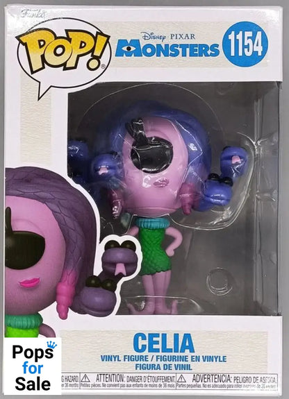 #1154 Celia - Disney Monsters Inc - Box Damaged Funko POP